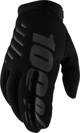 100% Brisker Youth Gloves Black Xl 10004-00003