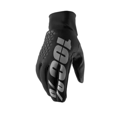 100% Hydromatic Brisker Gloves Black Md 10018-00001