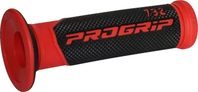 732 Grips - Open Ends - Black/Red Pa0732Oero02