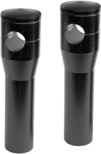 Accutronix Risers - 6" - Black Hrs1356-B