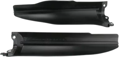 Acerbis Fork Covers - Lower - Black 2115000001