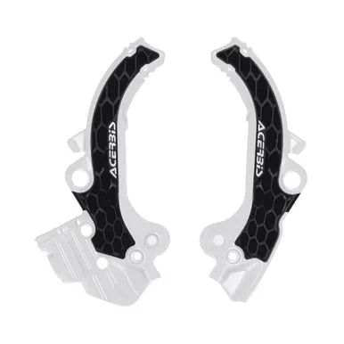 Acerbis Frame Guards- X-Grip White/Black 2985891035