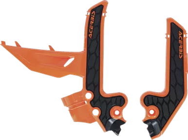 Acerbis Frame Guards Xgrip Sx85 Mc85 Orange/Black 2986895225