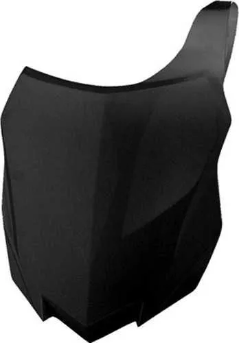 Acerbis Front Number Plate Black 2314150001