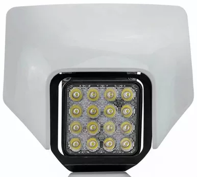 Acerbis Front Vsl Headlight 4320 Lumen White Hus 2780480002