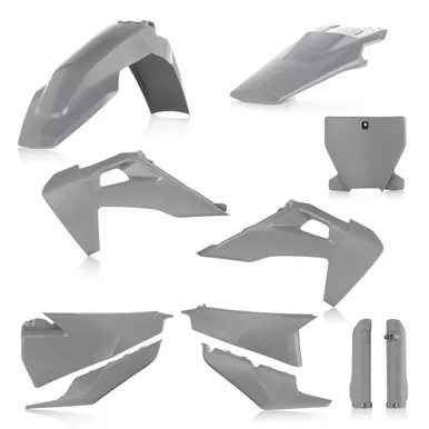 Acerbis Full Plastic Kit Grey 2726550011
