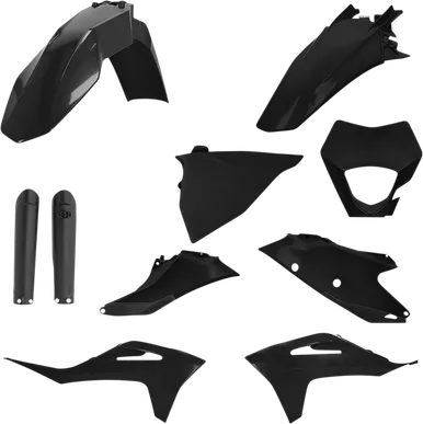 Acerbis Full Replacement Body Kit - Black 2872810001