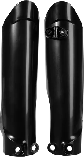 Acerbis Lower Fork Covers For Inverted Forks - Black 2791510001