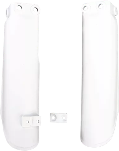 Acerbis Lower Fork Covers For Inverted Forks - White 2253020002