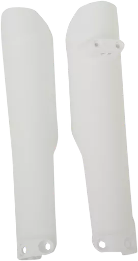Acerbis Lower Fork Covers For Inverted Forks - White 2470680002