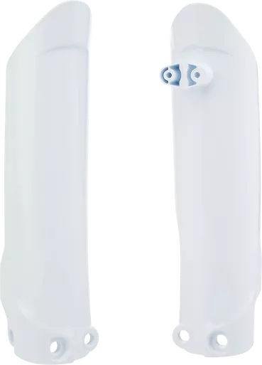 Acerbis Lower Fork Covers For Inverted Forks - White 2791510002