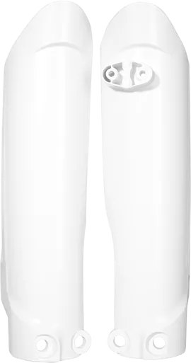 Acerbis Lower Fork Covers For Inverted Forks - White 2791516811