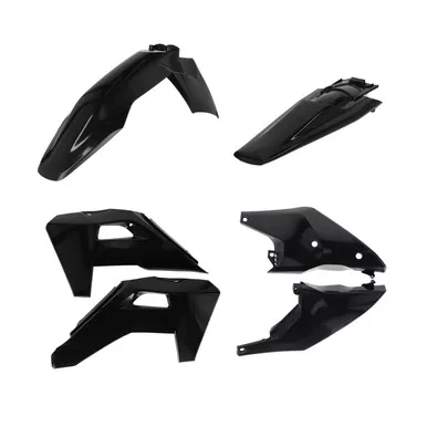 Acerbis Plastic Kit Hus Black 2986830001