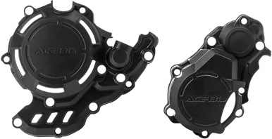 Acerbis X-Power Cover Kit - Black - Gas Gas/Husqvarna/Ktm 2732130001