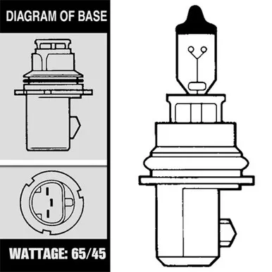 All Weather Blue Halogen 65/45 Hb1 01-179B