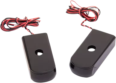 Alloy Art Strut Light - Led - Smoke/Red Black Ssl-Sb-2B