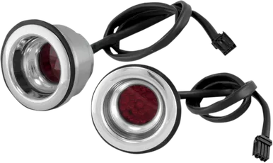 Alloy Art Taillight - Chrome Stl-1