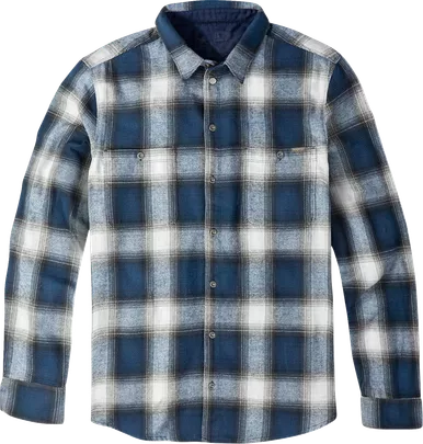 American Biker American Biker Mr Piston Flannel Shirt - Blue - 3Xl Abbpiston02St61Bl3R