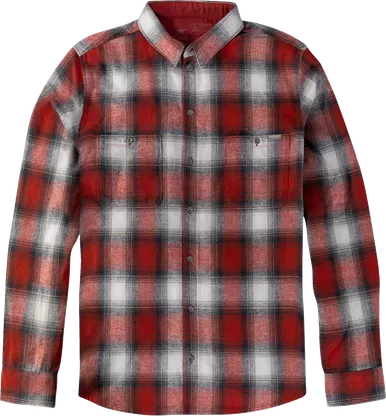 American Biker American Biker Mr Piston Flannel Shirt - Red - 2Xl Abbpiston27St61Rds2R