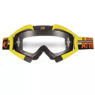 Ariete Mx Goggles Riding Crows Top Black Yellow Outriggers 13950-Tngo
