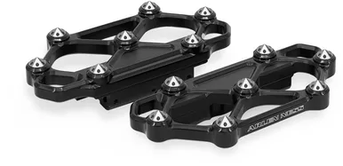 Arlen Ness Diamond Floorboards - Passenger - Black 410-058