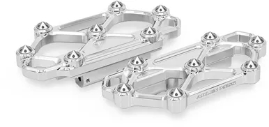 Arlen Ness Diamond Floorboards - Passenger - Chrome 410-059
