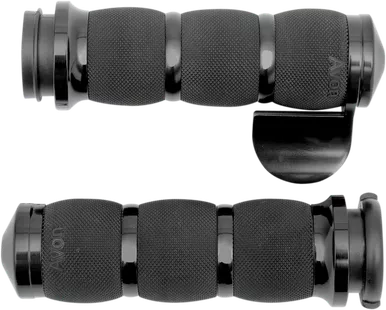 Avon Grips 3-Ring Air Cushioned Grips - Tbw - Throttle Boss - Anodized Air-90-An-B-Fl