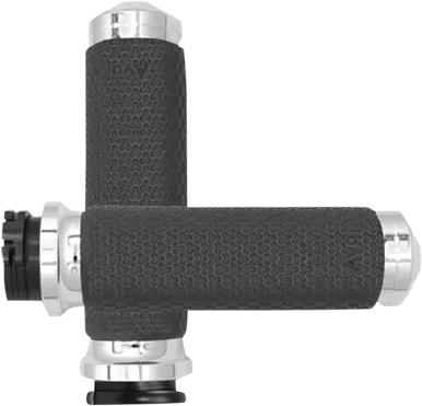 Avon Grips Grips - Memory Foam - Medium - Chrome Mf-63A-Ch