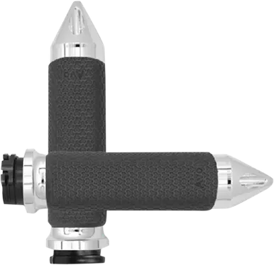 Avon Grips Grips - Memory Foam - Medium - Spike - Chrome Mf-63A-Ch-Spk