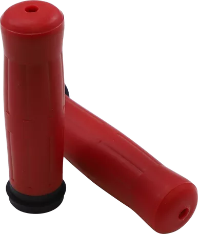Avon Grips Grips - Old School - Throttle-By-Wire - Red Old-69-Red-Fly