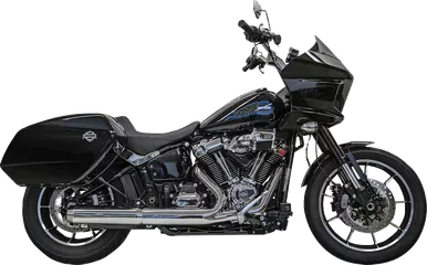 Bassani Xhaust 4" Slip-On Muffler With 2-1/2" X 10" Baffle Core - Chrome - 49-State 1S38Fp