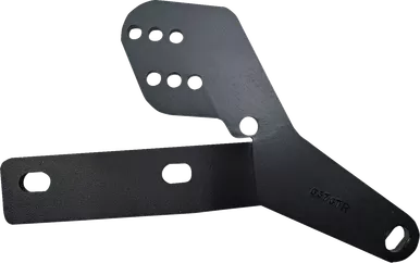 Bassani Xhaust Exhaust Bracket - Black - Fxlrst/Fxrst Bkt-S37Srt