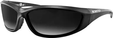 Bobster Charger Sunglasses Black W/Smoke Lens Echa001