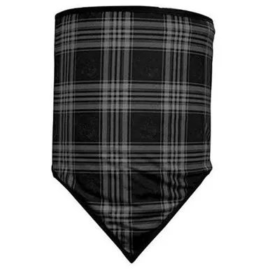 Bobster Combo Gaiter Cozy Fleece Skull Plaid Wngf004