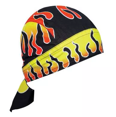 Bobster Flydanna; 100% Cotton Reverse Flames Z413