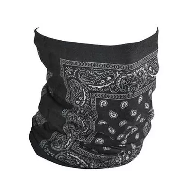 Bobster Motley Tube™ Fleece Lined Black Paisley Tf101