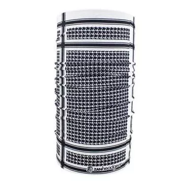 Bobster Motley Tube Polyester Houndstooth Blk & Wht T235Bw