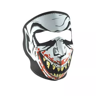 Bobster Neoprene Face Mask Glow In The Dark Vampire Wnfm067G