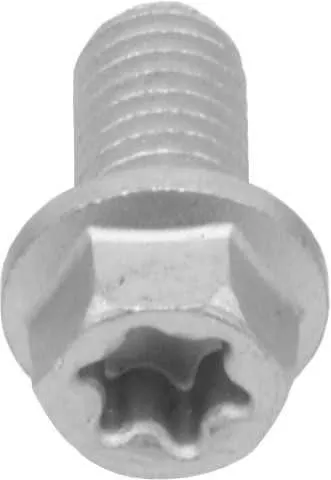 Bolt Dacromet Plated 8Mm Flange Bolts 6X12Mm 10/Pk 024-60612