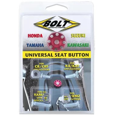 Bolt Motorcycle Accessories Anodized Seat Button-Japanese Bmh-Sb