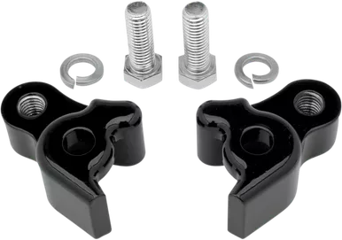 Burly Brand Rear Lowering Kit - Black - Lowers 1" - '09-'16 Fl B28-42008