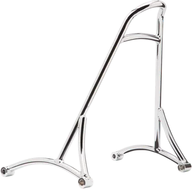 Burly Brand Sissy Bar - Short - Chrome - Dyna B13-1504C