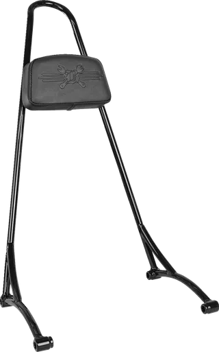 Burly Brand Tall Sissy Bar - Black B13-1506B