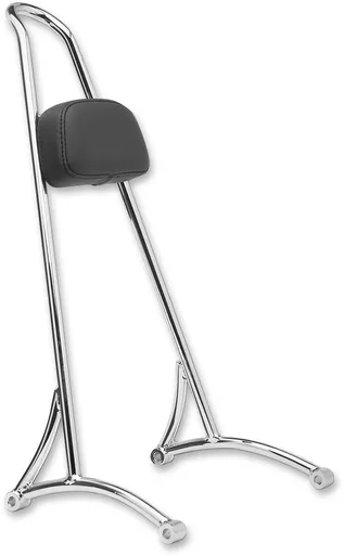 Burly Brand Tall Sissy Bar - Chrome B13-1503C