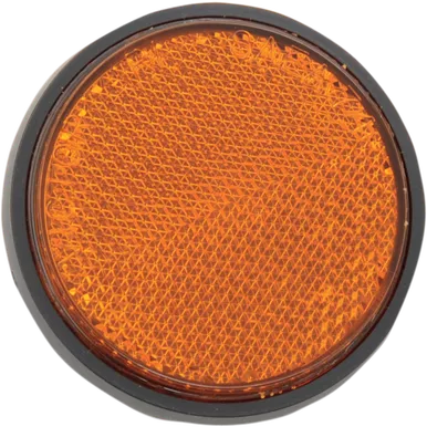 Chris Products Reflector - 5Mm Stud - Amber Rr1A
