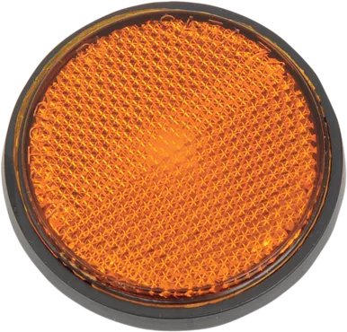 Chris Products Reflector - Adhesive Back - Amber Rr2A