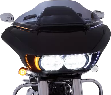 Ciro Led Windshield Trim - Black - Fltr 11051