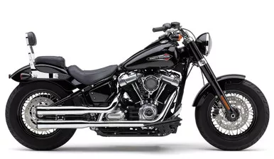 Cobra 3" Rpt Slip-Ons Chrome Softail 18-22 6057