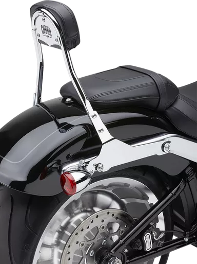 Cobra Backrest Kit - 14" - Chrome - Softail 602-2007