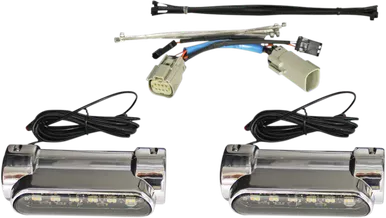 Custom Dynamics Engine Guard Light - Triglide - Chrome Cd-Cb-Aw-Tke-C